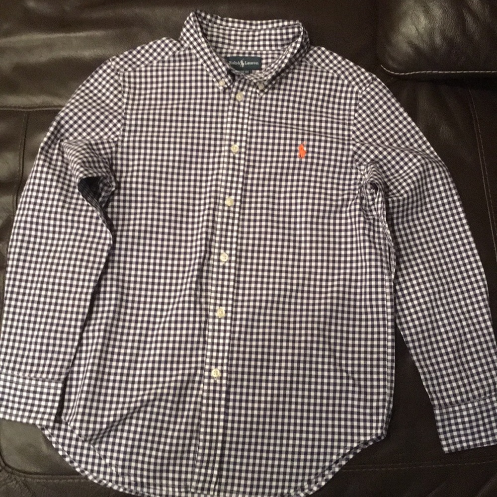 Ralph Lauren polo shirt boys M 10/12